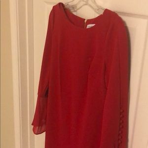Calvin Klein Red Dress